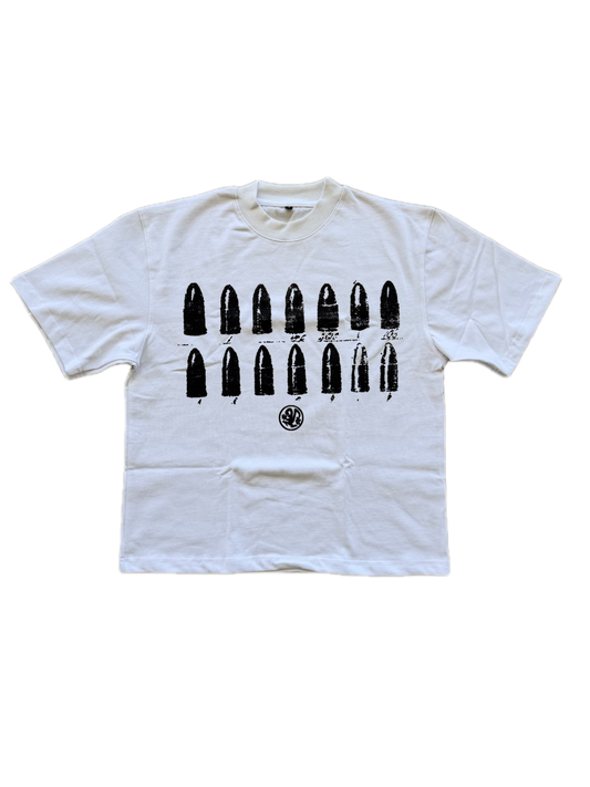 White "Bullet Tee"